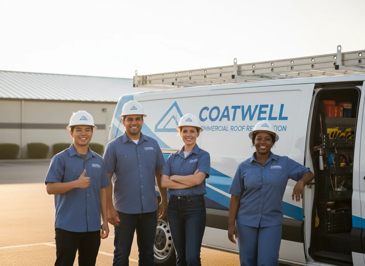 Commercial roof coating company in Athens, ME